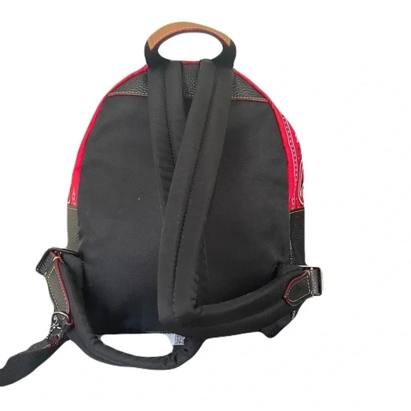 LIMITED EDITION COACH DISNEY X MICKEY NYLON BANDANA MINI CHARLIE BACKPACK - Picture 6 of 13